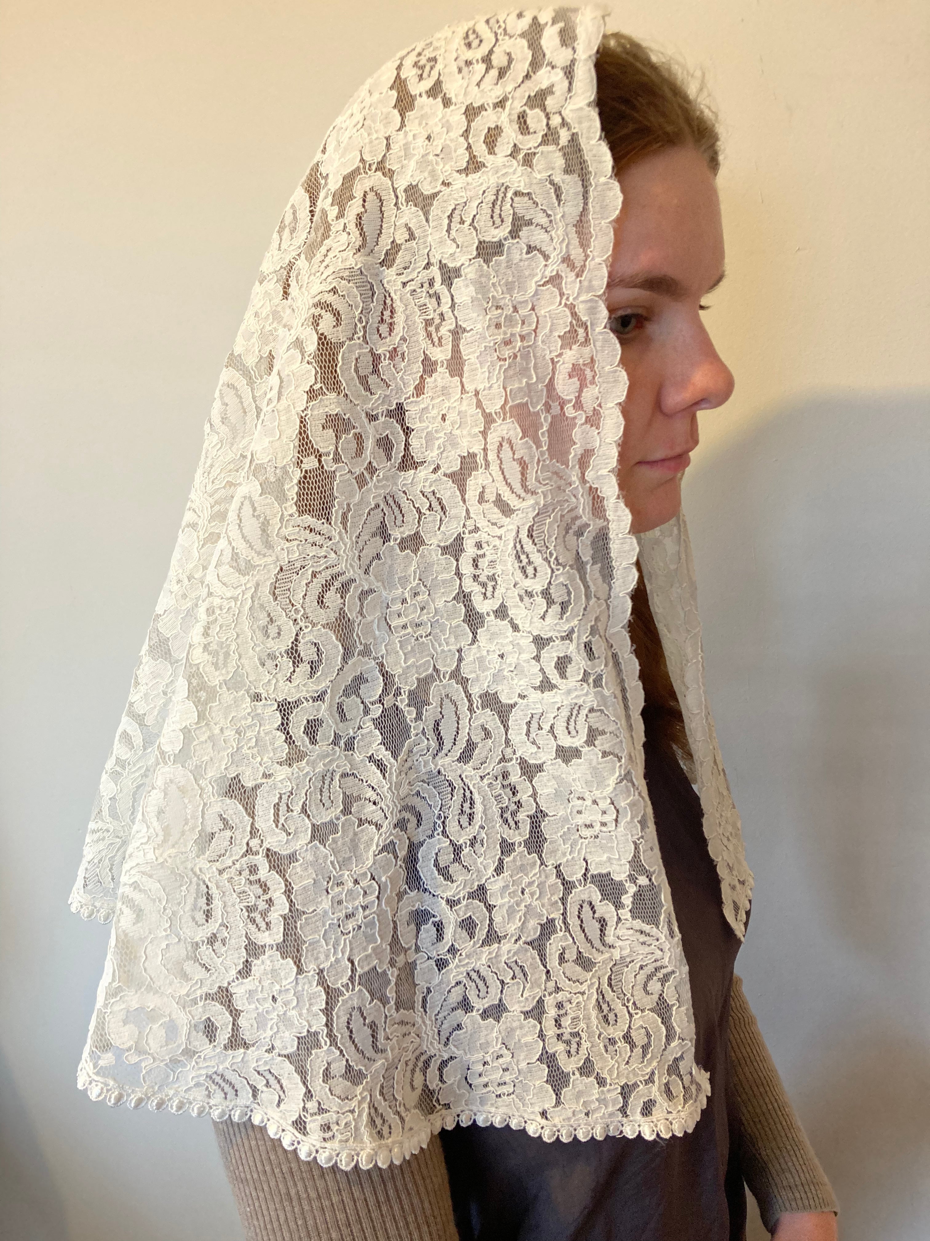 Our Lady of the Rosary veil