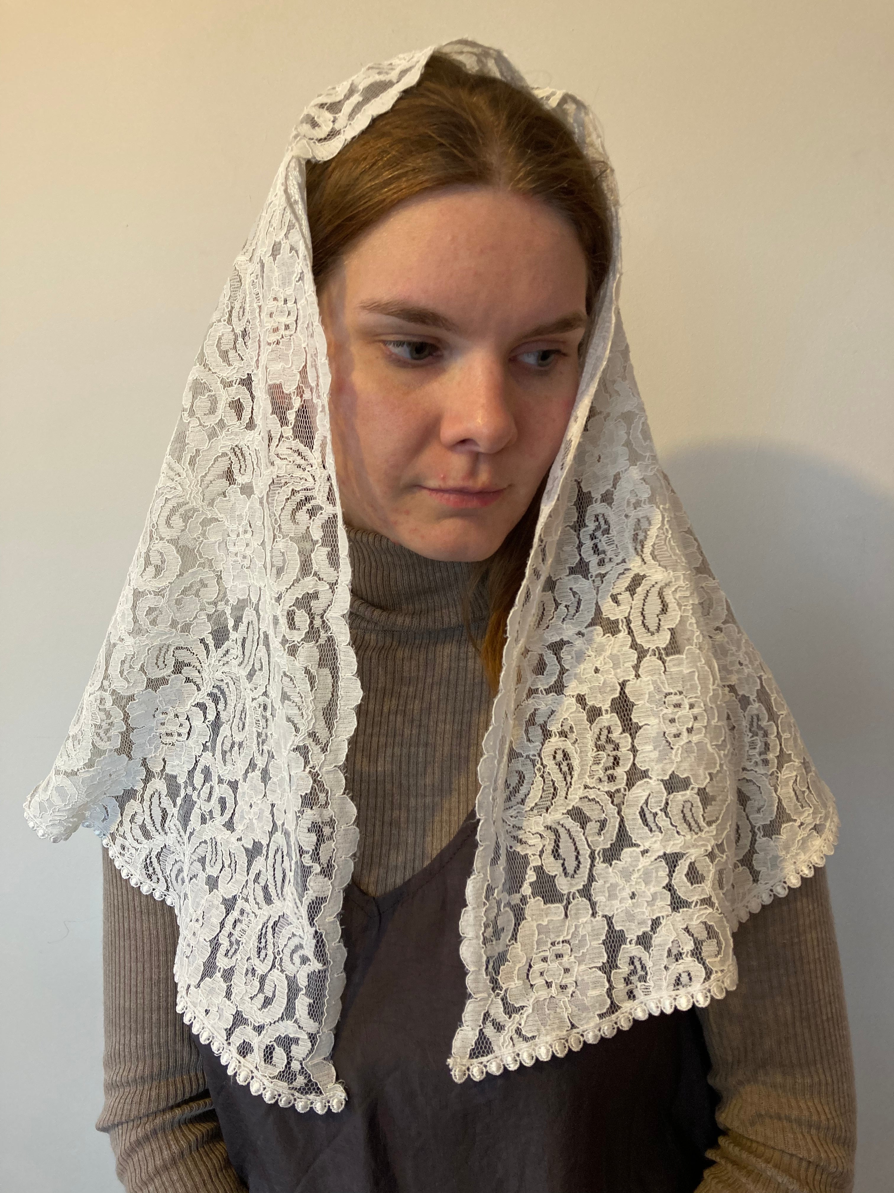 Our Lady of the Rosary veil